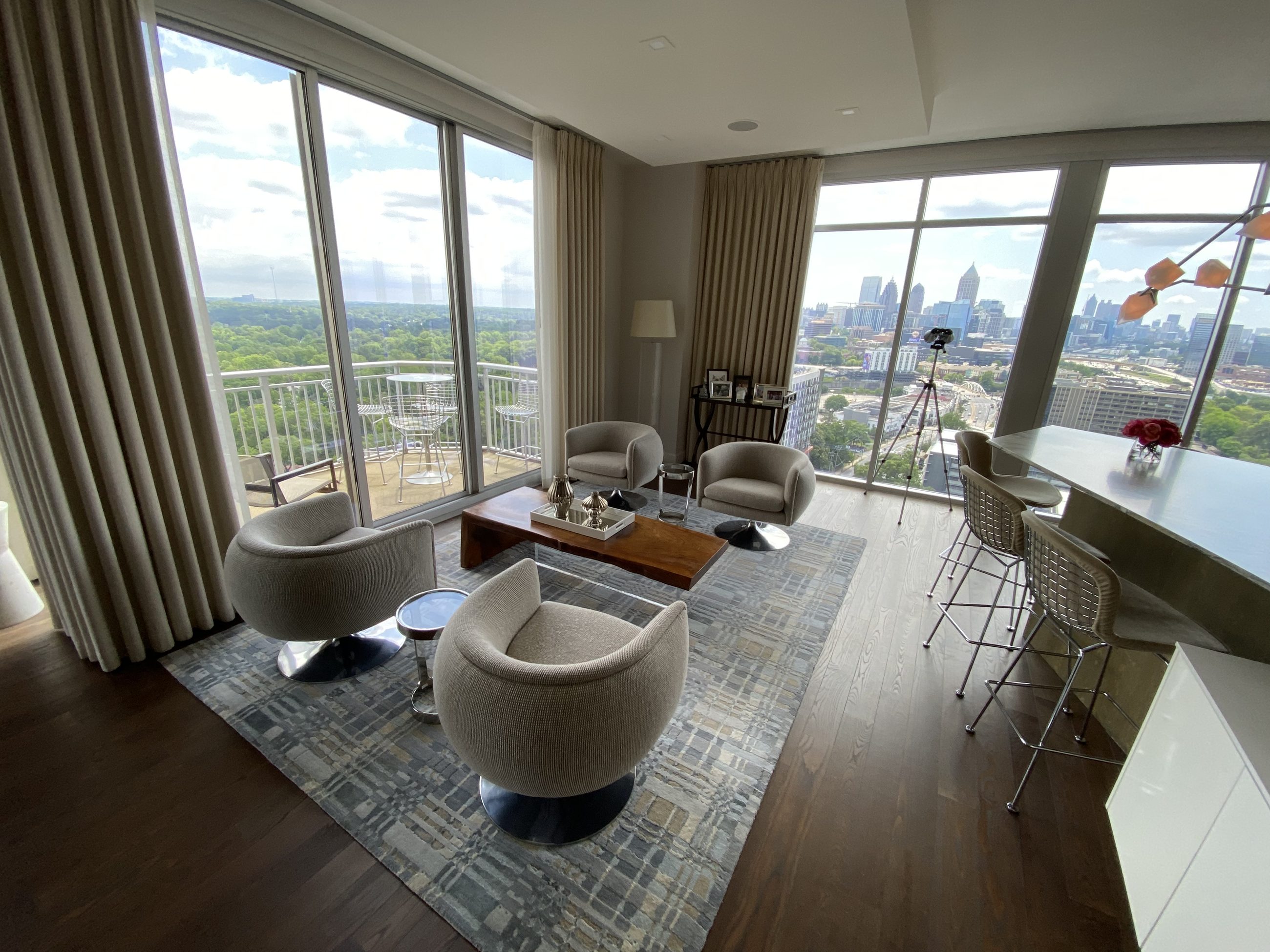 Dining and the open kitchen